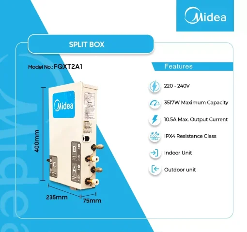 Split Box Liquid MIDEA SPLIT BOX - Legacy Luxury Store