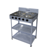 Nasco 4 Burner Gas Stove (NASGS-K4CSS-S)