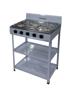 Nasco 4 Burner Gas Stove (NASGS-K4BW)