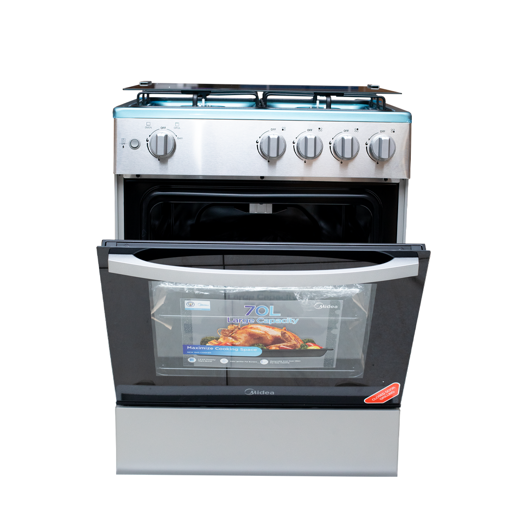 Midea 4 Burner Gas Cooker (24TMG4G081-S) - view 3
