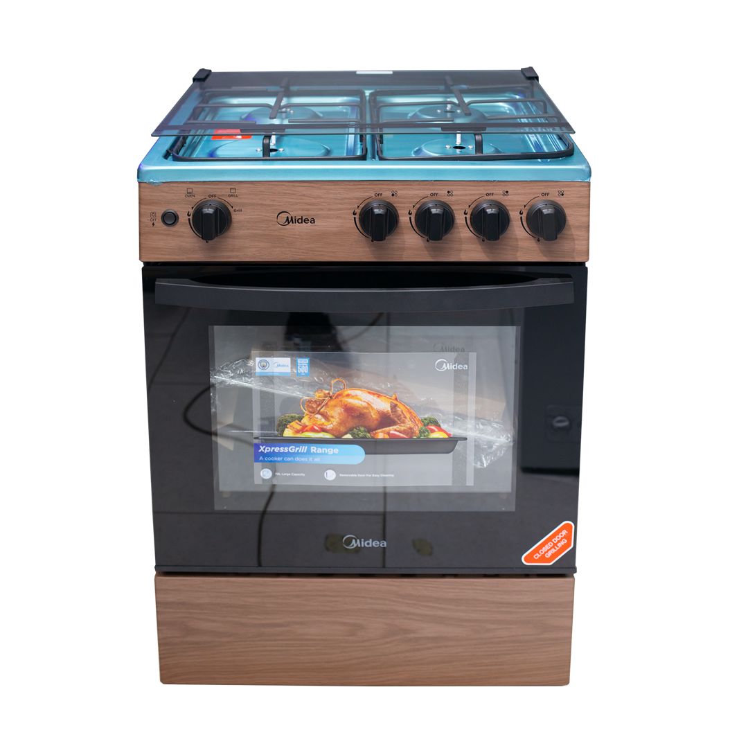 Midea 4 Burner Gas Cooker (24TMG4G081-WD) - view 4