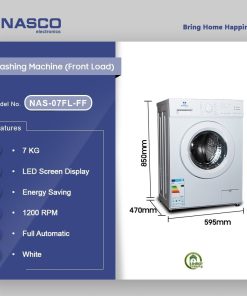 Nasco 7kg Front Load Washing Machine (NAS-07FL-FF) - view 2