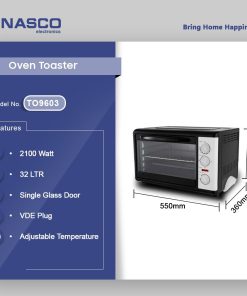 Nasco 2000W Toaster (GC1700-CB) - view 2