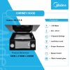 Midea 60cm Cooker Hood - Black (60J72-B) - view 2