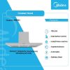Midea 90cm Cooker Hood (90T01) - view 2