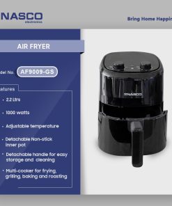 Nasco 1300W Air Fryer (NAS-DF7000GS) - view 2
