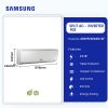Samsung 1.5HP Inverter Split Air Conditioner (R32) (AR40F12D0AG/AF) - view 2