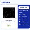 Samsung 60cm Built-In Electric Cooktop (C61R2AEE/XEU) - view 2