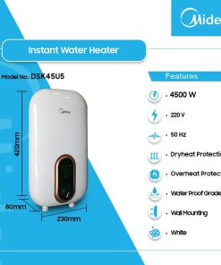 Midea 4500 W Instant Water Heater (DSK45US) - view 2