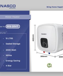 Nasco 15L Water Heater (D15-20VT) - view 2