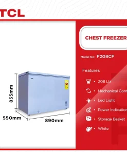 TCL 208L Chest Freezer (F208CF) - view 2