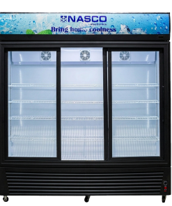Nasco 1200L Display Fridge / Freezer (NAS-FL1400-3DR)