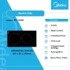 Midea 2-Hob Built-In Electric Hob (MC-HD301) - view 2