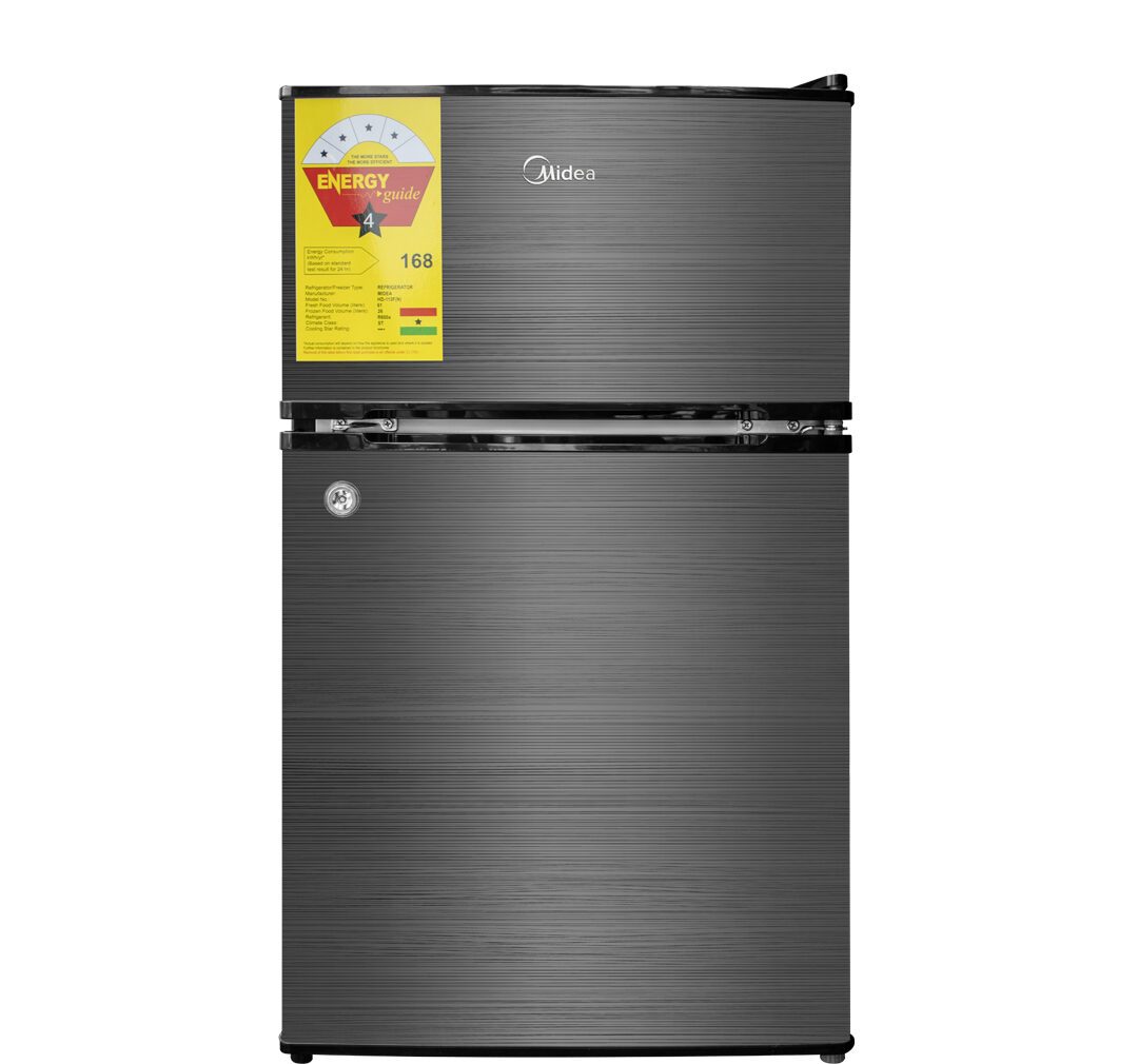 Midea 87L Double Door Table Top Refrigerator (HD-113F(N))