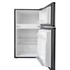 Midea 87L Double Door Table Top Refrigerator (HD-113F(N)) - view 3