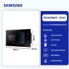 Samsung 22L Built-In Microwave Oven (MS22M8254AK/E3) - view 2