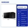 Samsung Solo Microwave Oven (MS23K3513AK/EU) - view 2