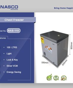 Nasco 100L Chest Freezer (NAS-110) - view 2