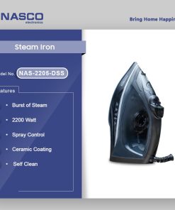 Nasco Steam Iron (NA-8817E) - view 2