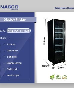 Nasco 715L Display Fridge / Freezer (NAS-HA715-1DR) - view 2