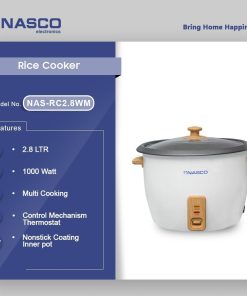 Nasco 2.8L Rice Cooker (NAS-RC2.8WM) - view 2
