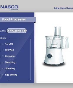 Nasco 800W Food Processor (NAS-FP9076E-CB) - view 2