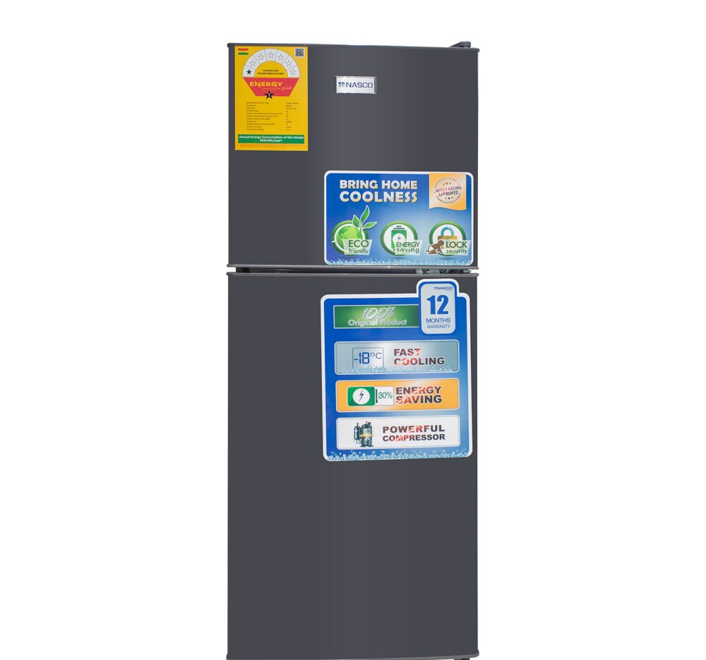 Nasco 118L Top Mount Refrigerator (NASF2-15S)