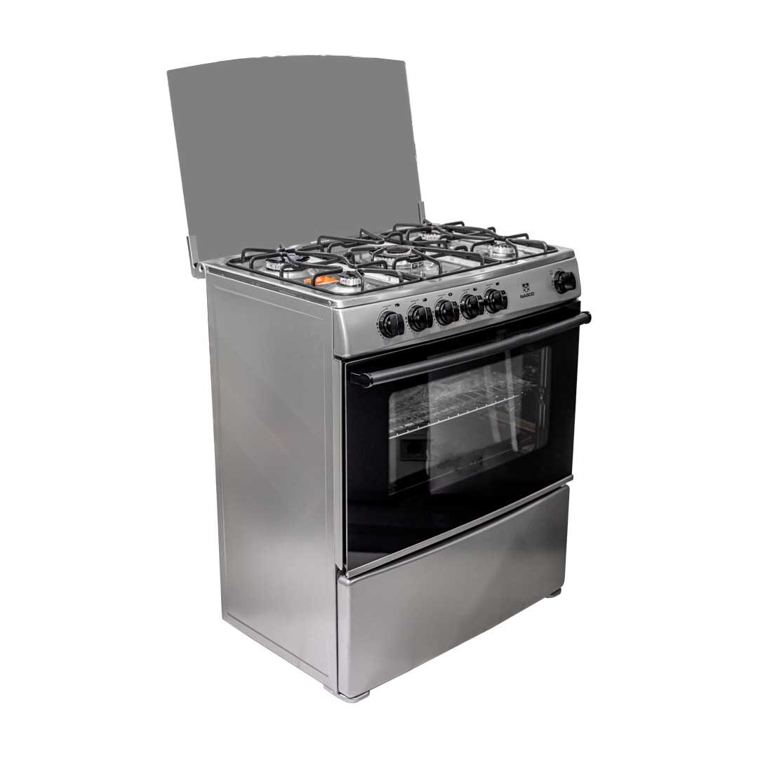 Nasco 5 Burner Gas Cooker (NASGC-AMG80S) - view 4