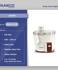 Nasco 1.5L Juicer (JE6010-GS) - view 2