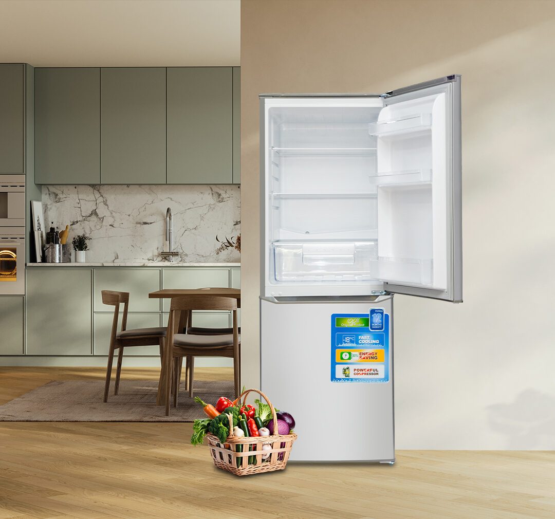Nasco 207L Bottom Freezer Refrigerator (NASD2-29)