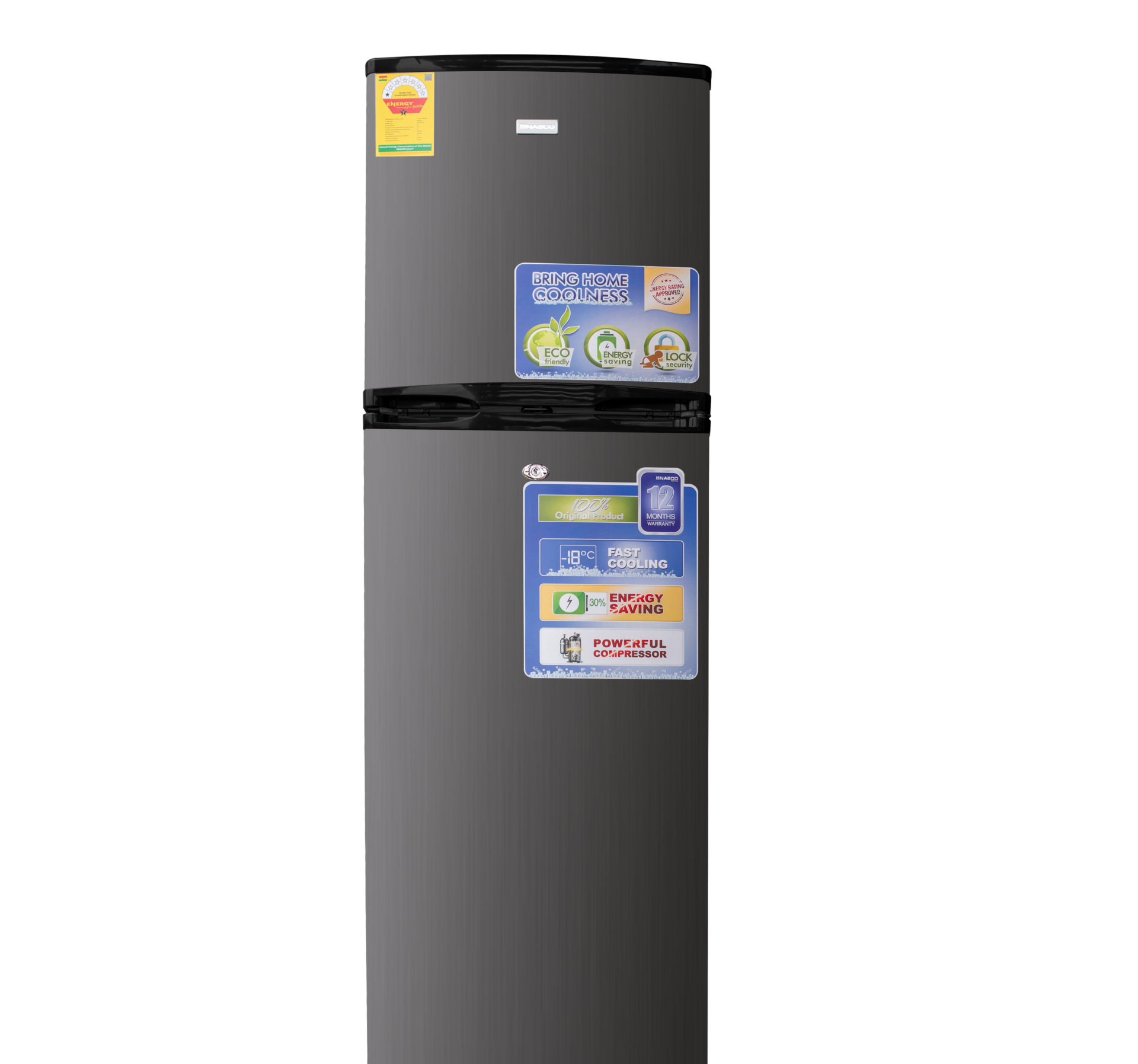 Nasco 166L Top Mount Refrigerator (NASF2-22)