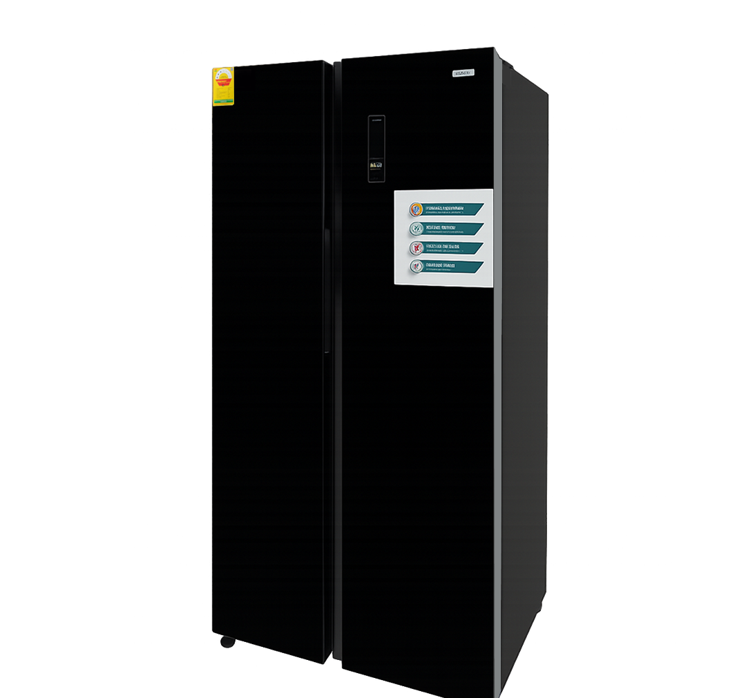 Nasco 529L Side by Side Refrigerator (NASF2-66.1) - view 4
