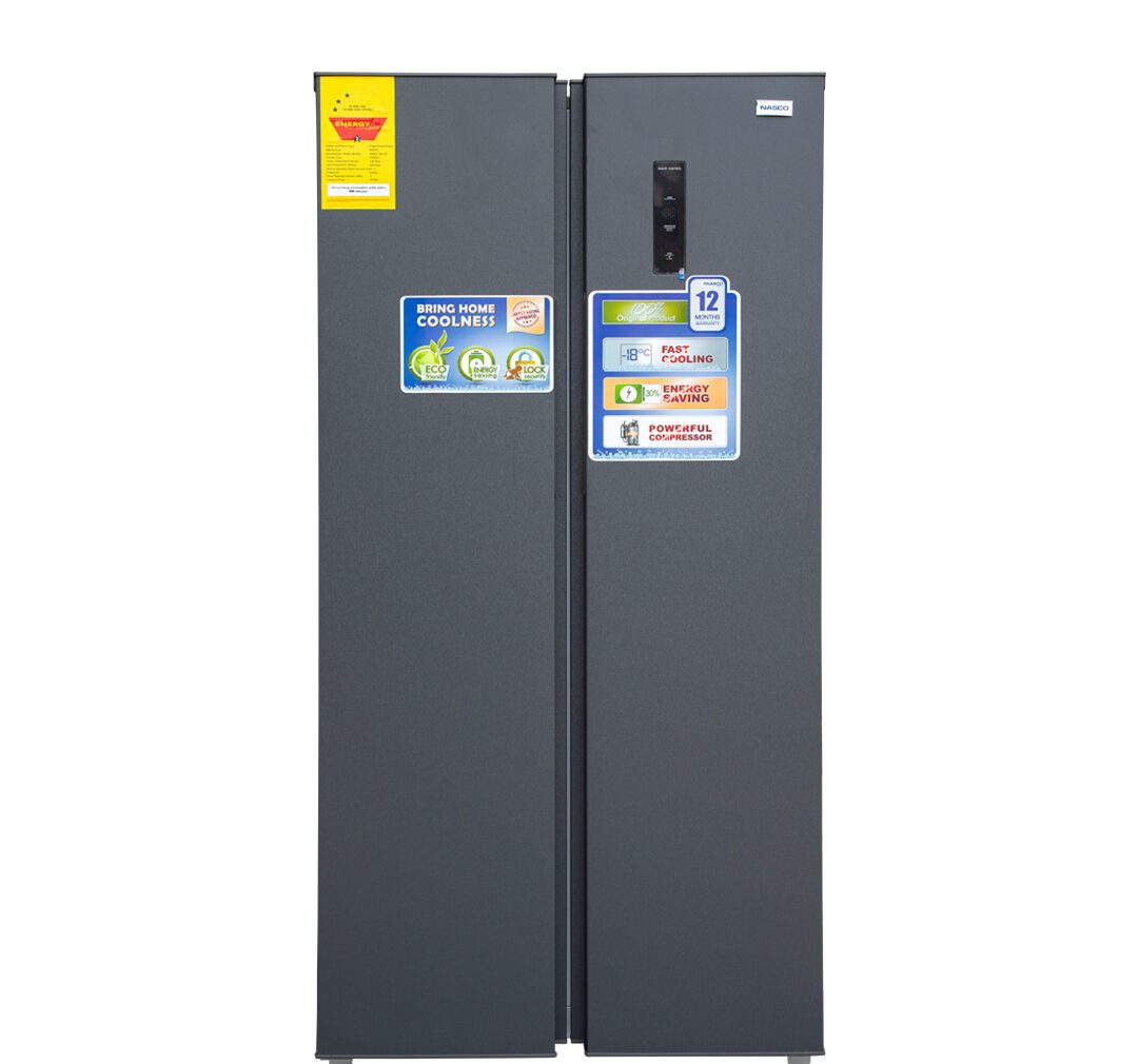 Nasco 400L Side by Side Refrigerator (NASF2-66.1FF)