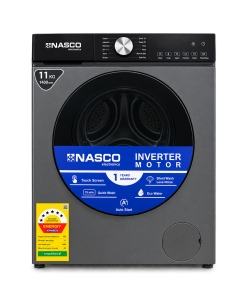 Nasco 11kg Front Load Washing Machine (NASFL-J11KG-S)