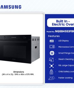 Samsung 60cm Built-In Electric Oven (NQ5B4553FBK/U1) - view 2