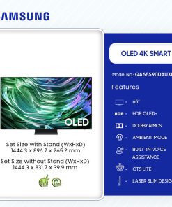 Samsung 65" OLED 4K Smart TV (QA65S90DAUXKE) - view 2