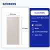 Samsung Glass Panel Refrigerator - Satin Beige (RA-F18DUU39GG) - view 2