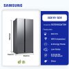 Samsung 654L Side by Side Refrigerator (RS70F65Q4TGH) - view 2