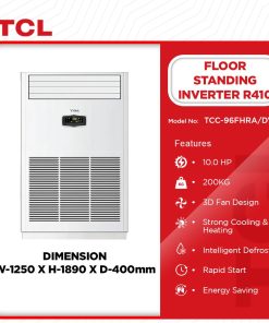 TCL 10.0HP Split Air Conditioner (R410) (TCC-96FHRA/DV) - view 2