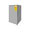 TCL 90L Single Door Refrigerator (F117SDS) - view 4