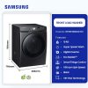 Samsung 18kg Washing Machine (WF18T8000GV/EU) - view 2