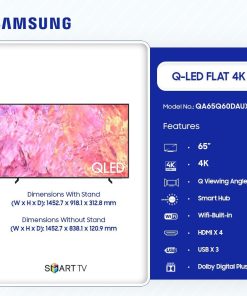 Samsung 65" QLED 4K Smart TV (QA65Q60DAUXGH) - view 2