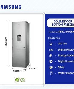 Samsung 290L Refrigerator (RB33J3700SA/MU) - view 2