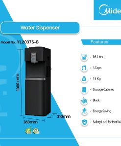 Midea 16L Water Dispenser (YL2037S-B) - view 2