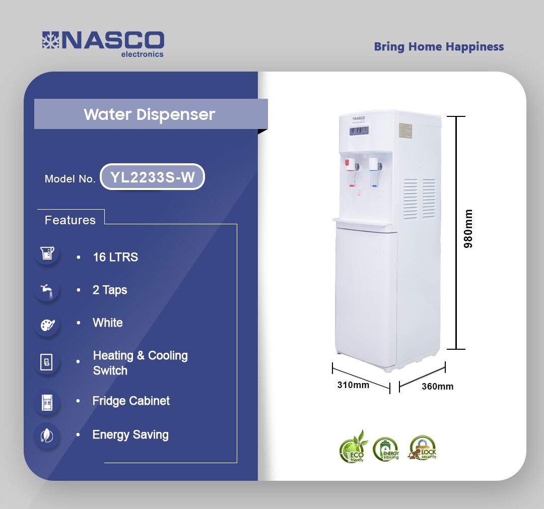 Nasco Water Dispenser (NAS-YL1632-B) - view 2