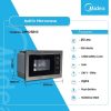 Midea 25L Built-In Microwave Oven (AM925BVE) - view 2