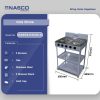 Nasco 5 Burner Gas Stove (NASGS-K5BW-S) - view 2