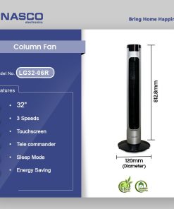 Nasco 32" Tower Fan (LG32-06R) - view 2