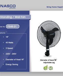 Nasco 16" Tripod Fan (FD-40MH) - view 2