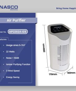 Nasco 22W Air Purifier (AP2202A-GS) - view 2